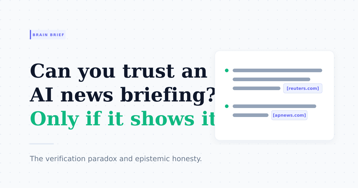 Can You Trust AI-Generated News Summaries? Here's How to Think About It.
