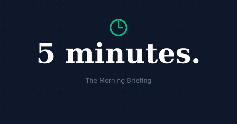 The 5-Minute Morning Briefing: How AI Is Changing the Way We Consume News
